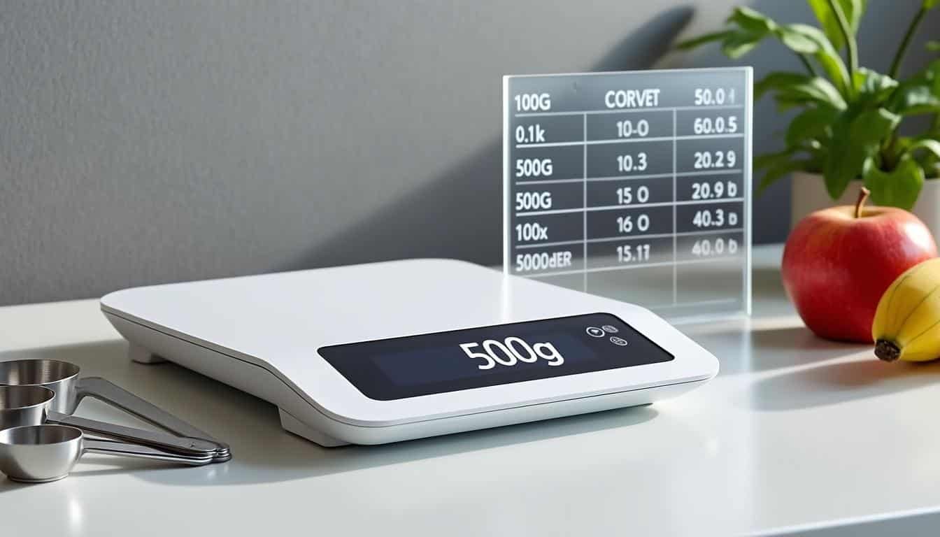 apprenez à convertir facilement les grammes en kilogrammes grâce à notre méthode simple, accompagnée de calculs détaillés et d'un tableau explicatif clair.