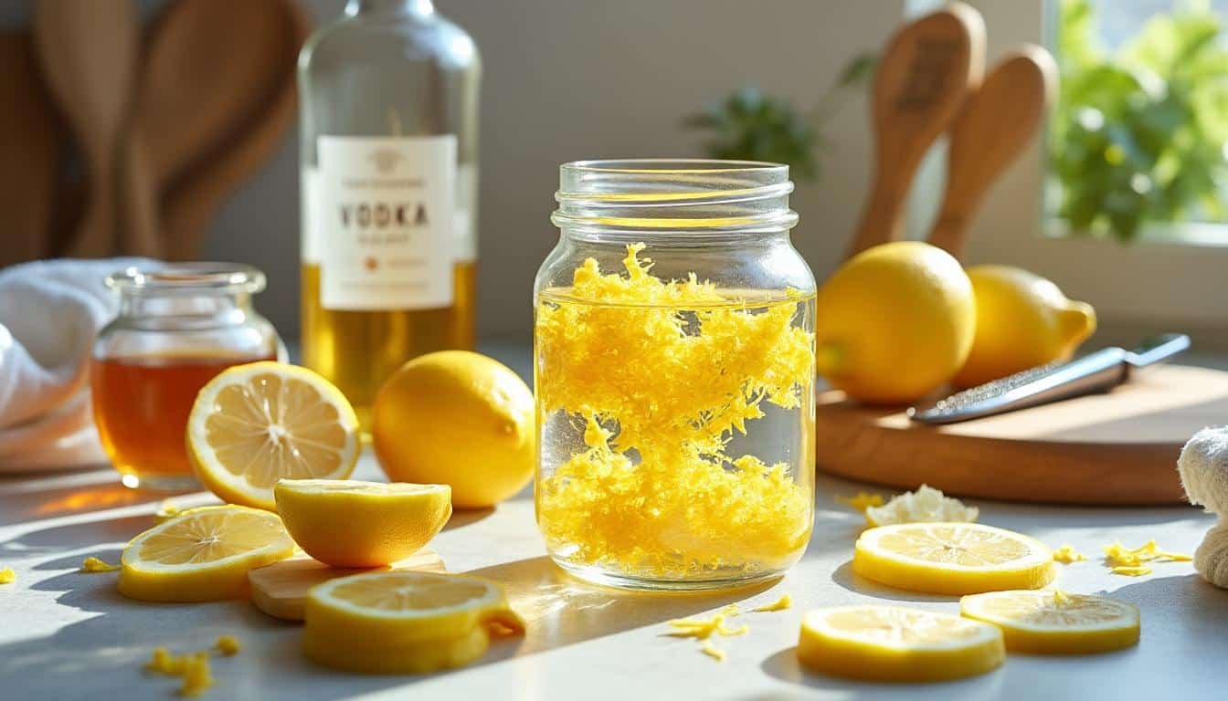 découvrez comment préparer un limoncello maison en toute simplicité grâce à notre recette facile et rapide, pour une boisson délicieusement parfumée à déguster entre amis.
