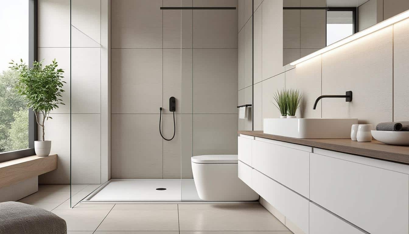 découvrez nos panneaux muraux pour salle de bain, une solution étanche et esthétique idéale pour rénover sans poser de carrelage. faciles à installer et résistants à l'humidité, ils allient design et praticité.