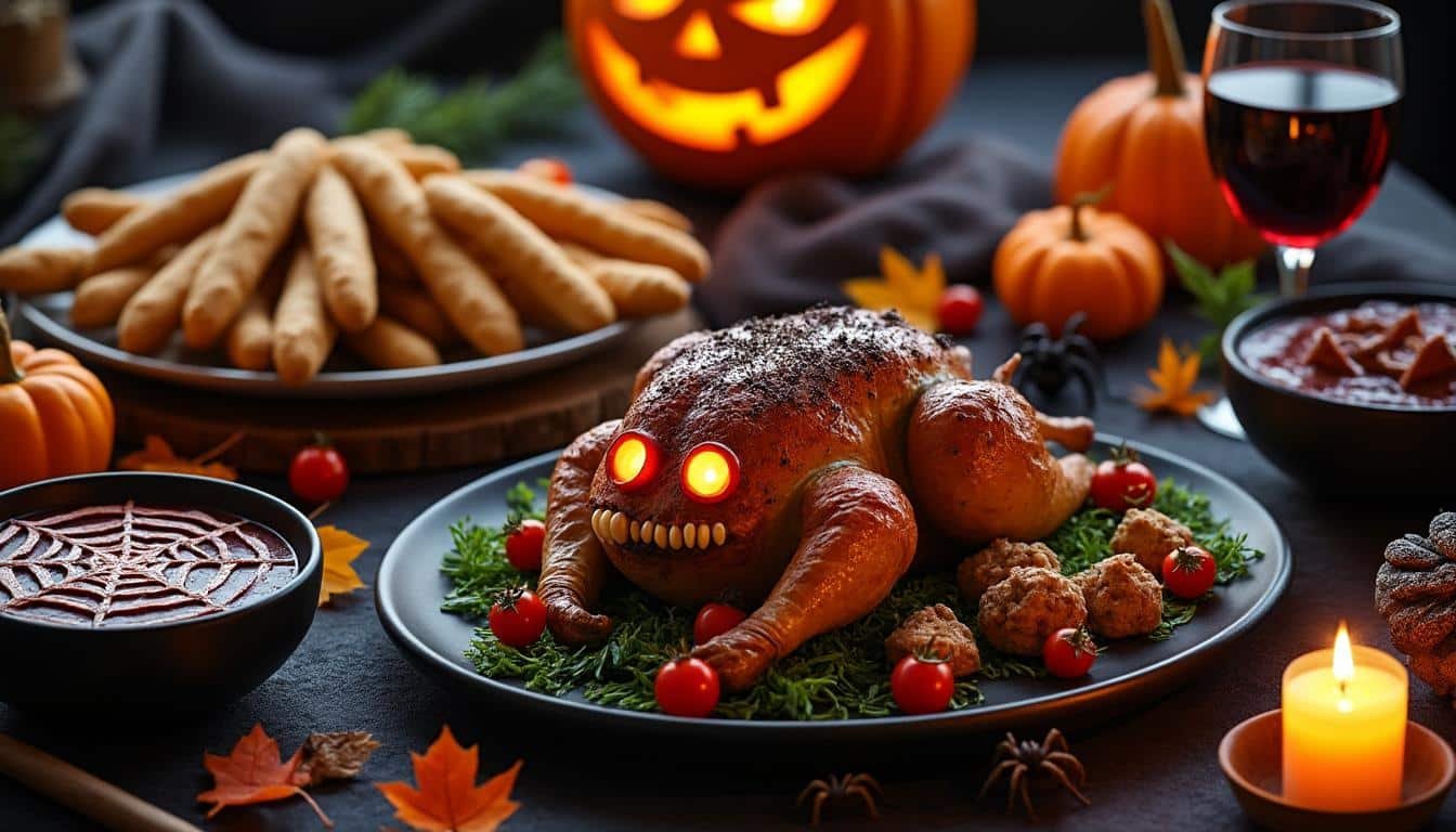 découvrez comment préparer un repas d'halloween à la fois effrayant et délicieux grâce à notre guide complet. recettes créatives et conseils pour un menu réussi qui enchantera vos invités.