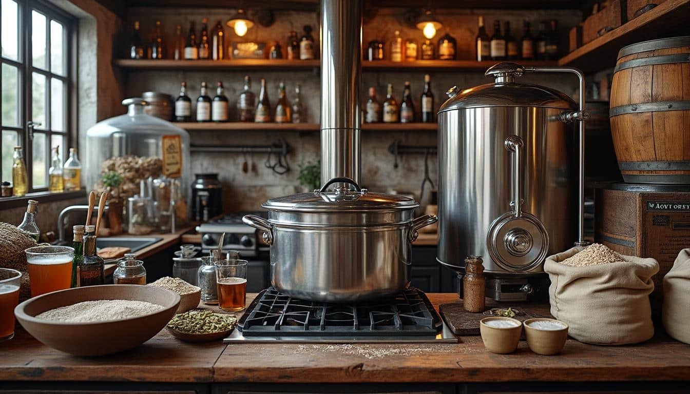 découvrez le guide ultime du brassage maison pour créer votre bière artisanale de a à z, avec des conseils pratiques et des techniques simples pour réussir votre première bière.