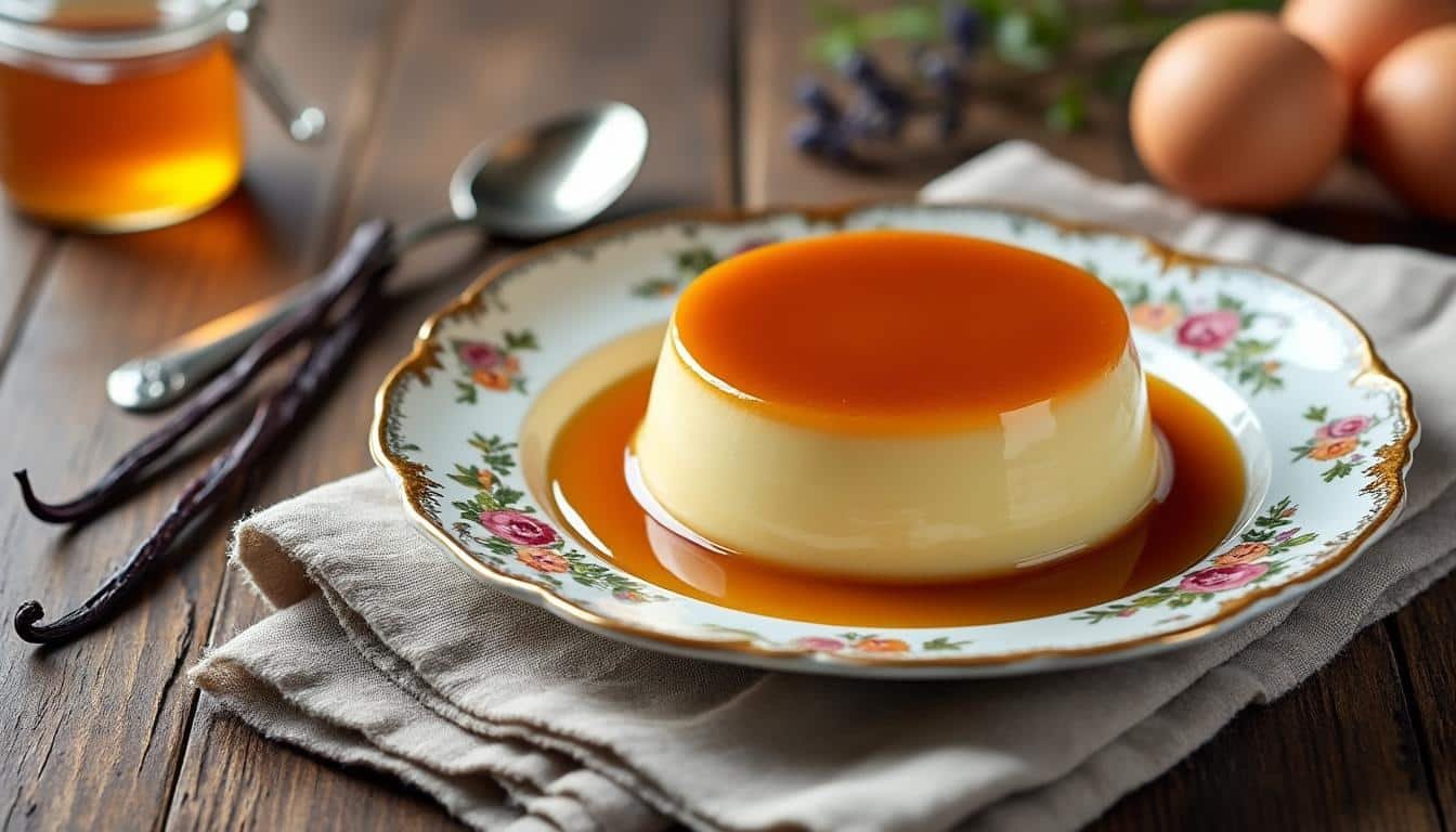 découvrez la recette inratable et facile du crème caramel de grand-mère, un dessert traditionnel crémeux et délicieux à partager en famille.